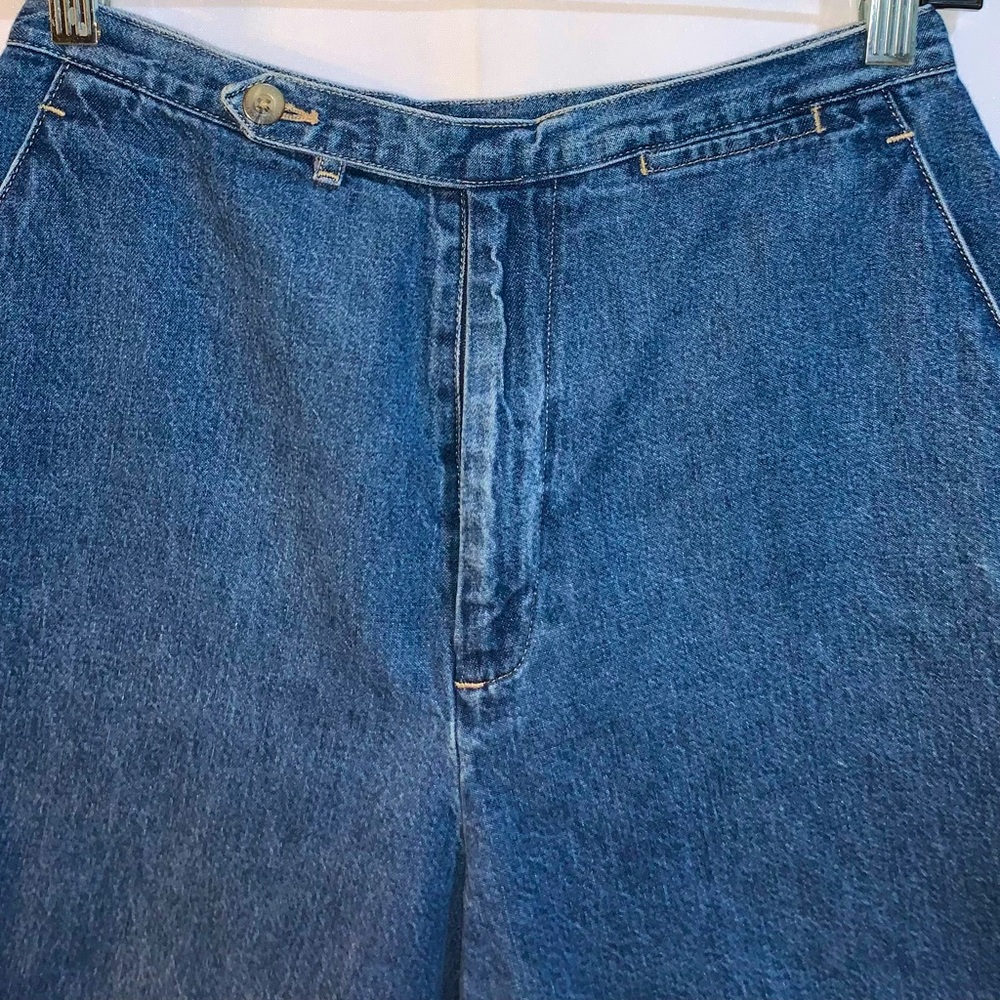-SOLD-Vintage Y2K “Mom” Jean Shorts High Waisted Size 6 - Picture 3 of 8